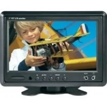 Monitor LCD Renkforce T-701B 17,8 cm (7 polegadas) visor compacto para CCTV e sistemas embutidos