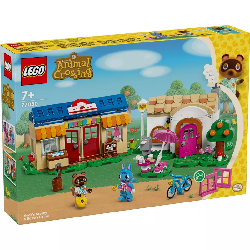 Brinquedo de construção LEGO 77050 Animal Crossing Loja do Nook Casa da Sophie Conjunto – conjunto de jogo modular