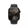 Braçadeira Apple MXLJ3ZM/A acessório para smartwatch preto fluoroelastómero