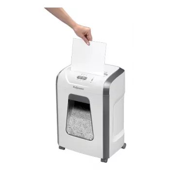 Fellowes 15C destruidora de documentos corte em partículas 22,4 cm branco