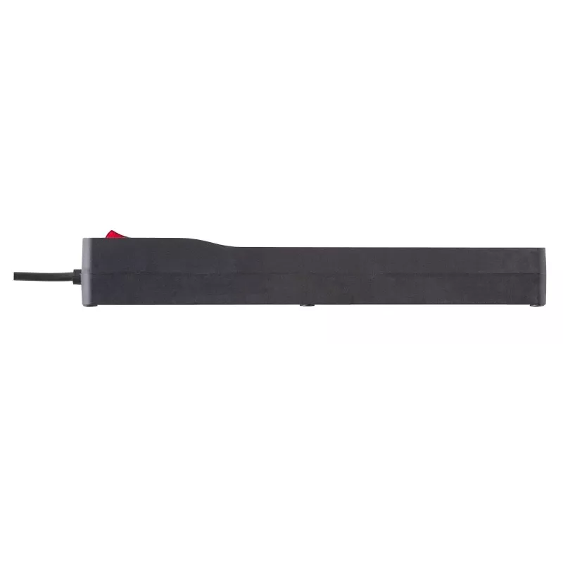 Extensão elétrica Lestar 3 m interior preto com interruptor on/off e luz de controlo, 230 V AC, 10 A