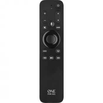 Universal Electronics One For All URC1110 comando com Siri, retroiluminação, compatibilidade 3-em-1