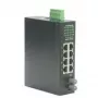 Switch de rede ROLINE Industrial Switch 7x RJ-45 1x ST não gerido, full duplex