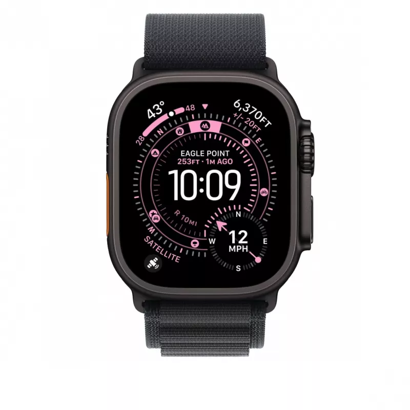 Pulseira para smartwatch Apple MG9J4ZM/A preto titânio poliéster elastano