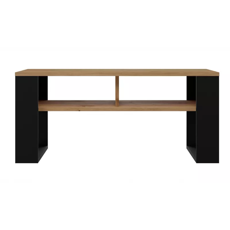 Mesa de centro / Mesa lateral / Mesa de canto Topeshop MODERN 2P ART CZ, mesa de centro de forma retangular, 2 pernas