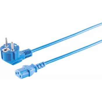 Cabo de alimentação S/CONN ShiverPeaks 09-05051 5 m CEE7/7 conector fêmea C13