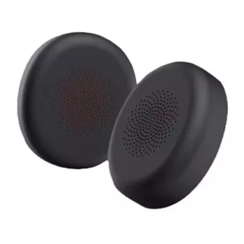 Almofadas auriculares de espuma de substituição para headsets Yealink BH74 / WH68 / UH48 — 2 unid.