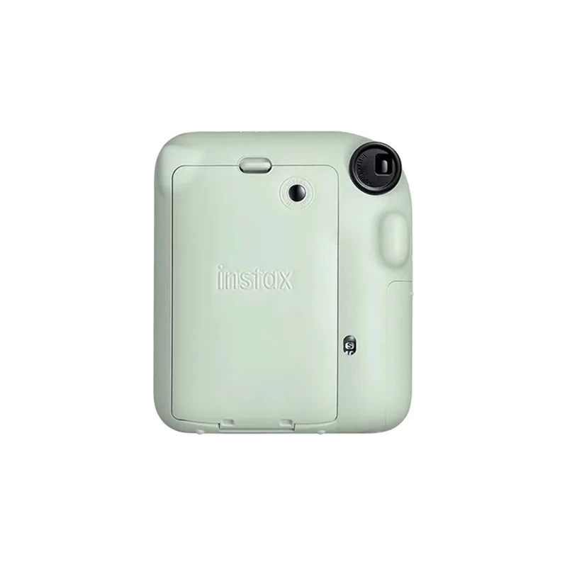 Máquina fotográfica instantânea Fujifilm Instax Mini 12 verde-menta com pack de 10 folhas de filme instantâneo