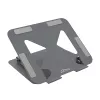Suporte para portátil MEDIA-TECH MT2661 — de altura ajustável, design dobrável em alumínio para portáteis até 17 polegadas
