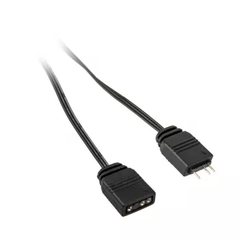 Cabo de extensão ARGB 3 pinos 50 cm — Kolink, 5V, preto