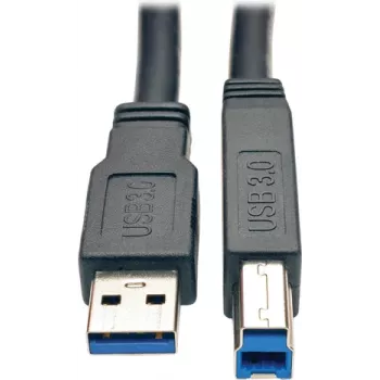 Cabo repetidor ativo USB 3.0 SuperSpeed de 25ft, macho A - macho B, 25 - Cabo USB - USB Type-B macho