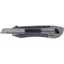Cutter MAUL Profi 77418-84, cutter de 18 mm com troca automática de lâmina, Softgrip, guia de lâmina metálica, incl. 2 lâminas de substituição