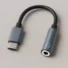 Adaptador USB-C para jack 3,5mm 10cm