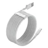 Cabo USB Baseus TZCATZJ-02 1,5 m USB A USB C branco
