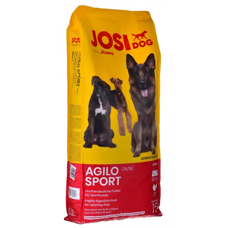 JOSERA JosiDog Agilo Sport - Comida seca para cães - 15 kg