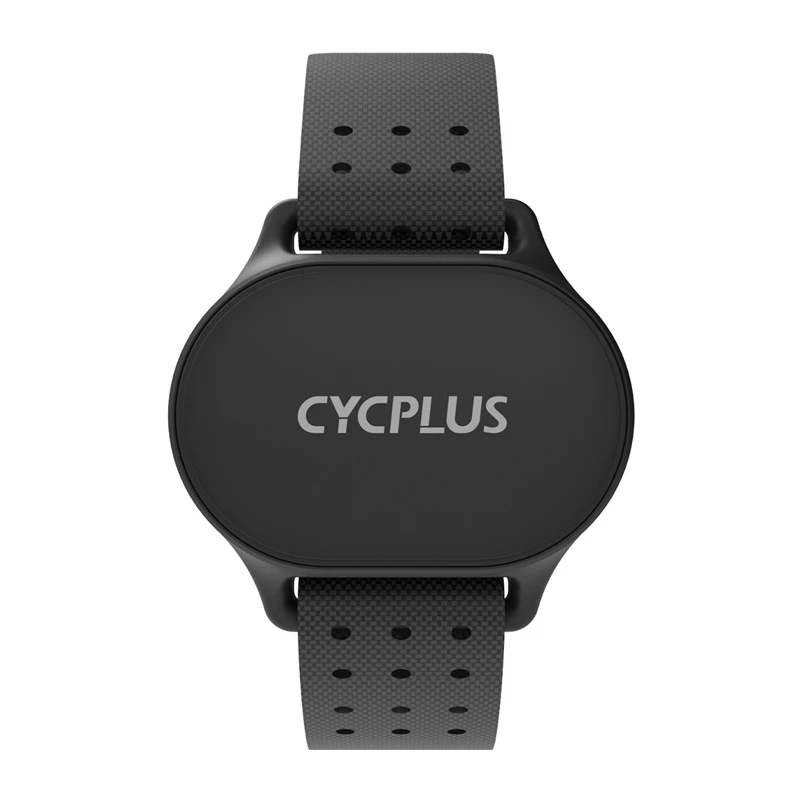 Pulseira medidora de frequência cardíaca Cycplus H1 – sensor de FC portátil, compatível com peito/braço, Bluetooth/ANT+