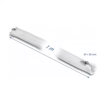 Manga trançada DeLOCK 20822 1 m x 30 mm branco
