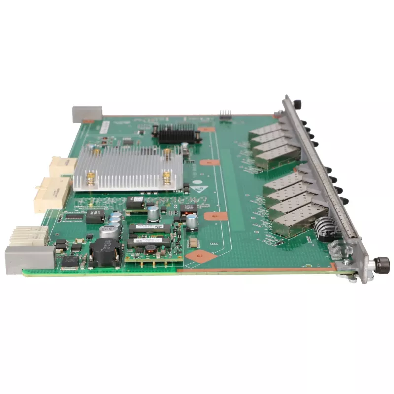 Optical Network Terminal HUAWEI H807GPBH — placa GPON com 8× portas GPON 2.5G e slot SFP