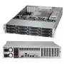 Caixa de servidor Supermicro CSE-826BAC12-R1K23LPB Rack Preto 1200 W