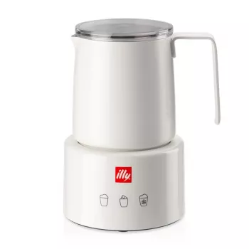 Espumador de leite automático Illy 22984 branco aço inoxidável AC 230V