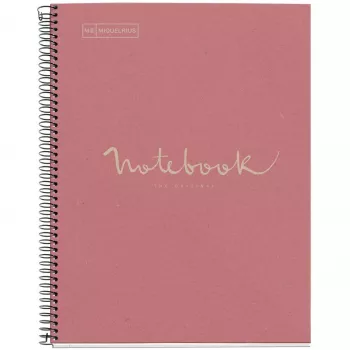 Caderno universitário MIQUELRIUS Eco Emotions 1 pautado DIN A4 com margem interior (A609722)