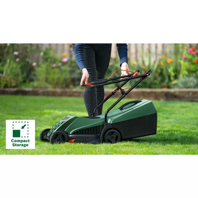 Corta-relvas manual Bosch EasyRotak 32-205 com fio verde