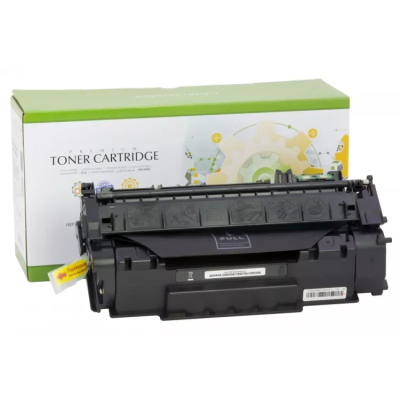 Compatível Static-Control Hewlett-Packard Q5949A/Q7553A/CRG-708/CRG-715, preto, 3000 páginas