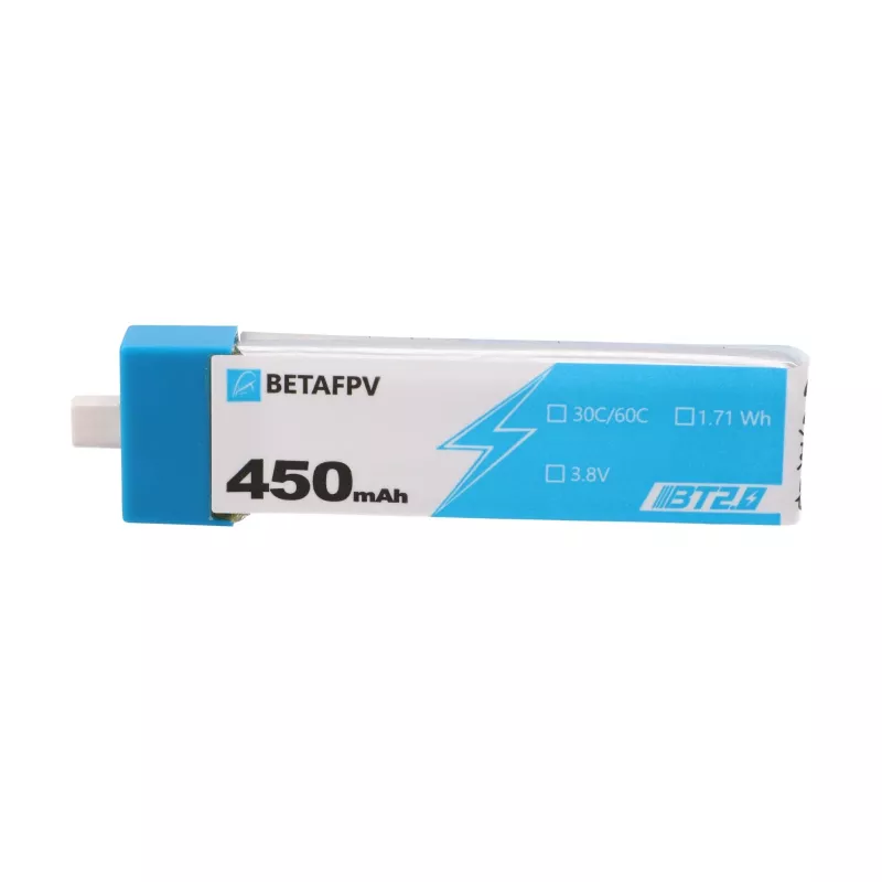 Pack de baterias para drone 1S BetaFPV BT2.0 450mAh pack de 4, 3,8V