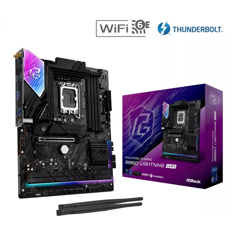 Motherboard ASRock B860 Lightning WiFi ATX