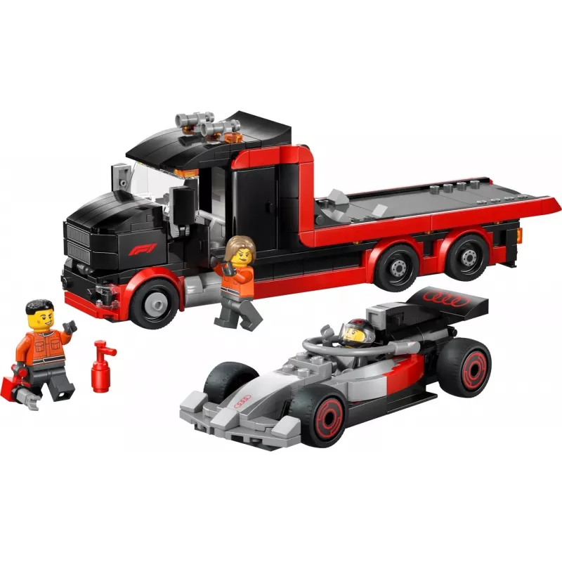 LEGO CITY 60493 Camião de espetáculo F1 com carro de corrida Audi F1