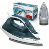 Ferro de engomar Tefal FV2839 Dry & Steam base Cerilium 2400 W azul, branco