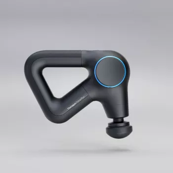 Massajador Therabody Theragun Prime Plus peito, mão, pernas preto, azul