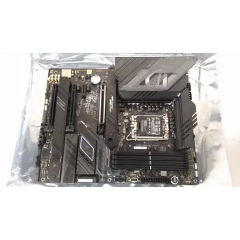 Motherboard ASUS ROG STRIX Z790-F GAMING WIFI, Intel Z790, LGA1700, ATX (USADO, RECONDICIONADO, SEM EMBALAGEM ORIGINAL E ACESSÓRIOS, APENAS CHAPA TRASEIRA E ANTENA INCLUÍDAS)