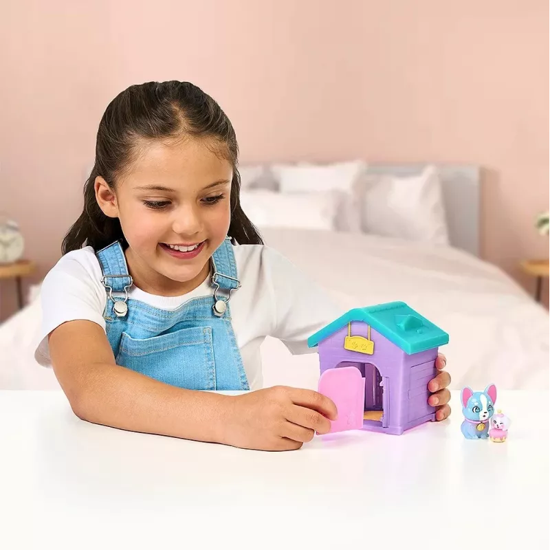 Conjunto de figuras Little Live Pets - Families Moms House Party