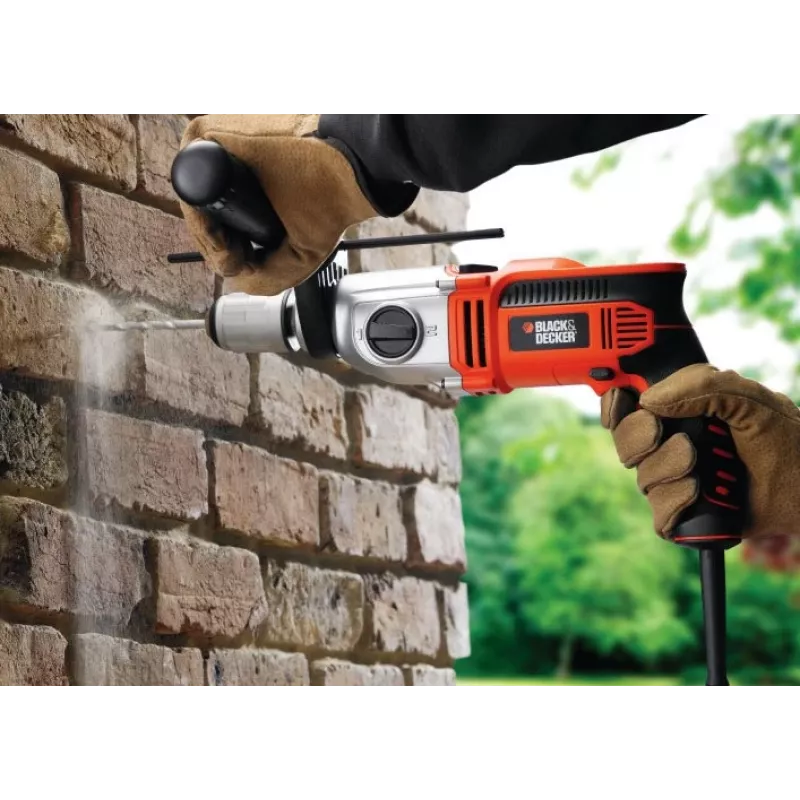 Berbequim de percussão 1100W 13mm BLACK+DECKER