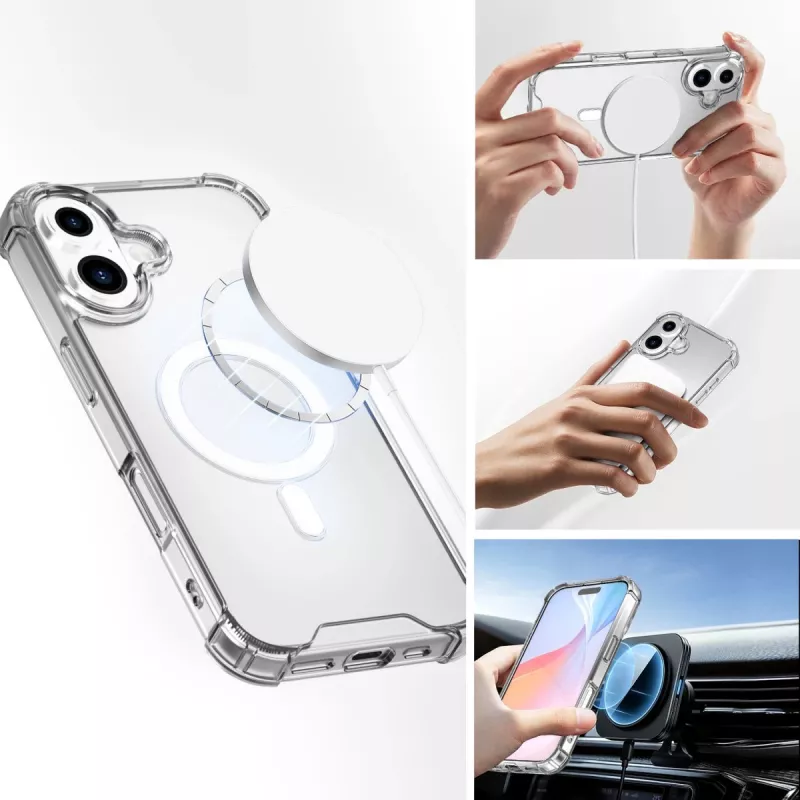 Capa 4smarts iPhone 16 15,5 cm (6,1 polegadas) transparente