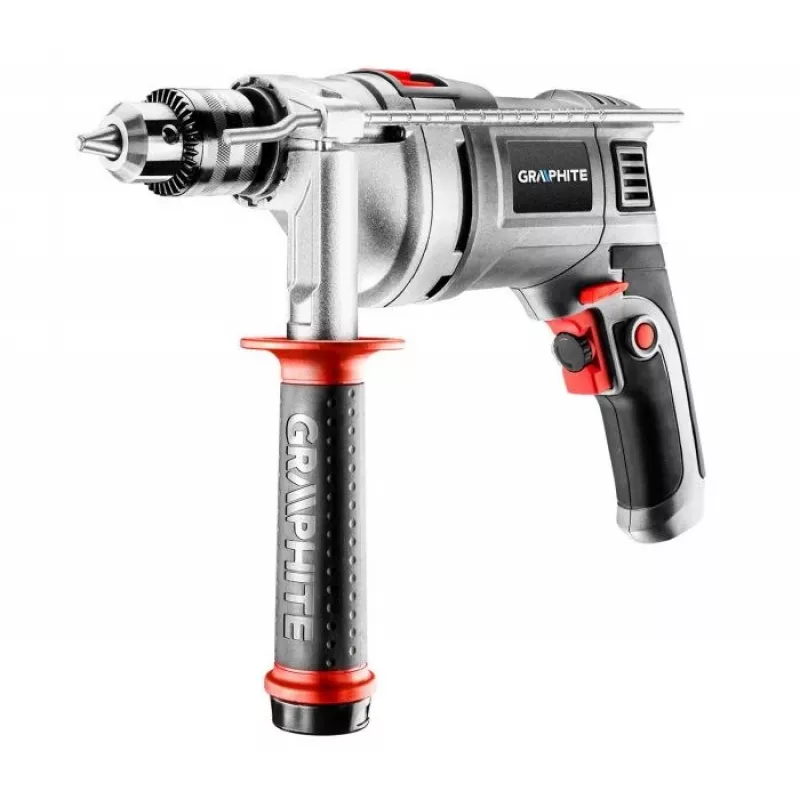 Graphite 58G728 berbequim, 3000 rpm, mandril com chave