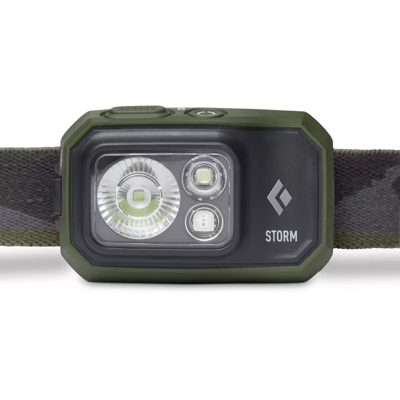 Black Diamond Lanterna de cabeça Storm 450 (verde azeitona)