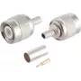 Conector macho de vídeo TNC ShiverPeaks 98885 para cabo RG58/U, terminação crimp