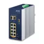 Switch não gerido PLANET IP30 Ind 8-P 10/100/1000T