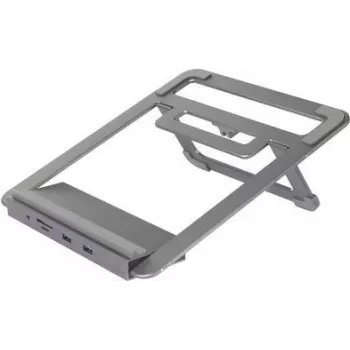 Renkforce RF-LLS-400 estação de acoplamento / suporte para portátil USB-C® compatível com marca (estações de acoplamento para portátil): Universal, Apple USB-C® Power Delivery (RF-5239194)
