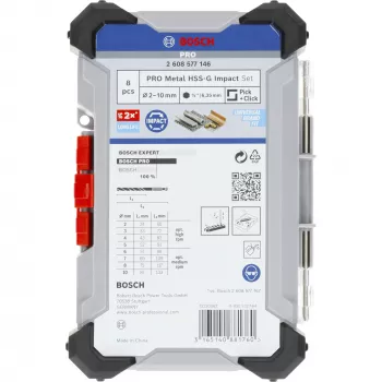 Conjunto de brocas helicoidais Bosch 2608577146