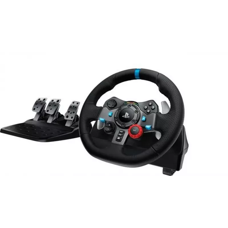 Volante Logitech G G29 + pedais PlayStation 3, PlayStation 4 analógico USB 2.0 preto
