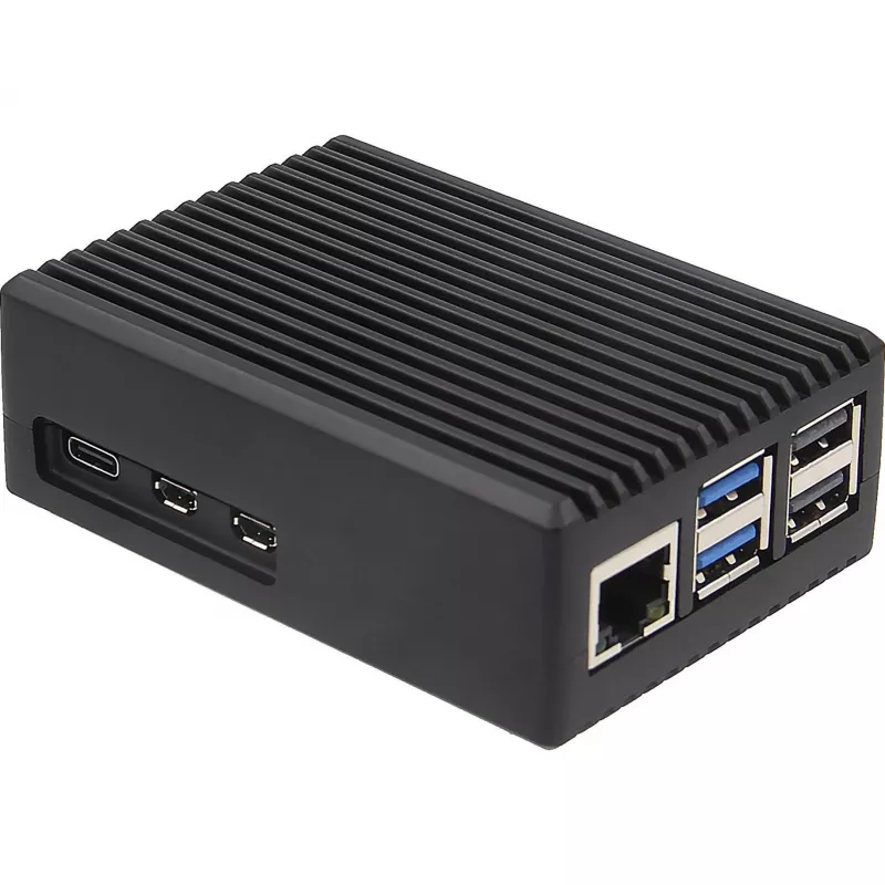 Caixa INTER-TECH para Raspberry Pi 5 — ODS-739 Design compacto