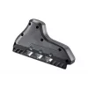 Plaina Wolfcraft plaina tripla de arestas 4009000 — grafite, lâminas trapezoidais, adequada para placas de gesso cartonado