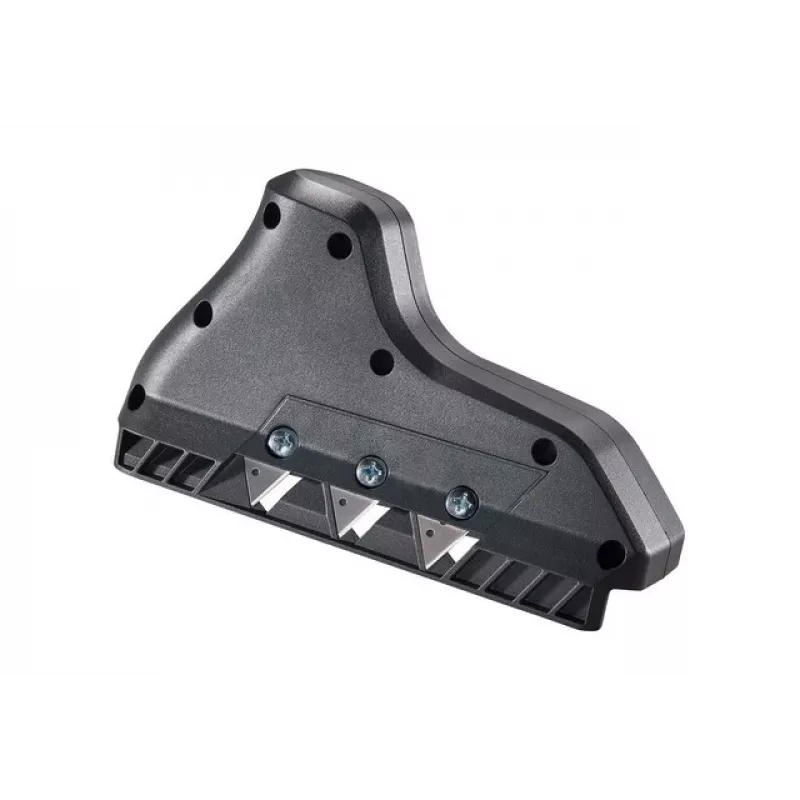 Plaina Wolfcraft plaina tripla de arestas 4009000 — grafite, lâminas trapezoidais, adequada para placas de gesso cartonado