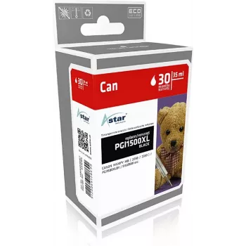 ASTAR AS15185 - tinta à base de pigmento - preto - Canon - MB2050 - 35 ml - 1200 páginas