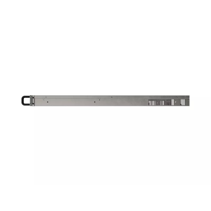 Caixa rack Lanberg SC01-6501-12B 1U preto 8 ventoinhas HDD SSD