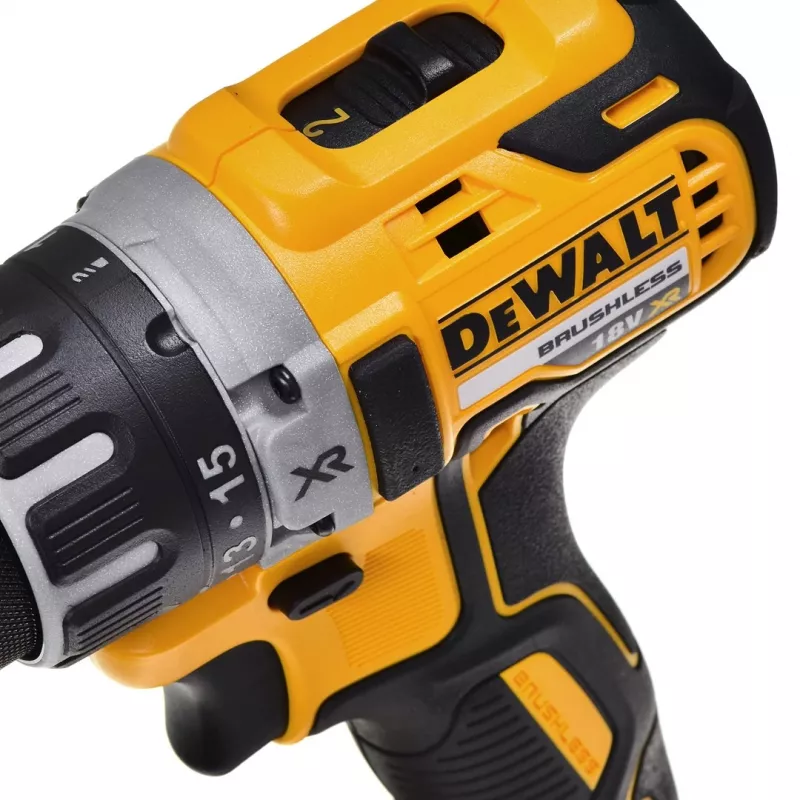 Parafusadeira a bateria DeWalt DCD791D2-QW, 18V Li-Ion, 2×2Ah baterias, bucha de aperto rápido 13 mm, 70 Nm, 1,5 kg