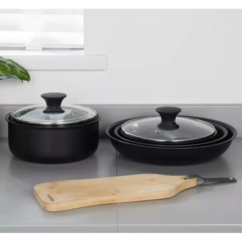 Conjunto de utensílios de cozinha Salter BW12055IS 14 peças utensílios de cozinha em aço inoxidável
